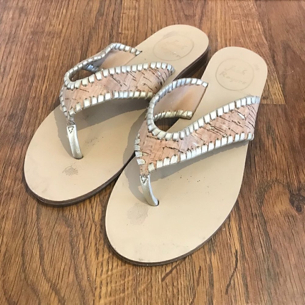 Jack Rogers cork Sandals